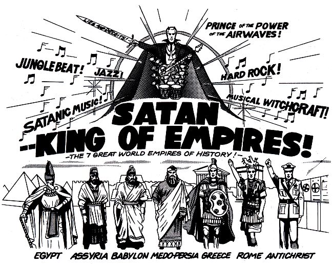 Satan, King of Empires - The 7 empires of Satan