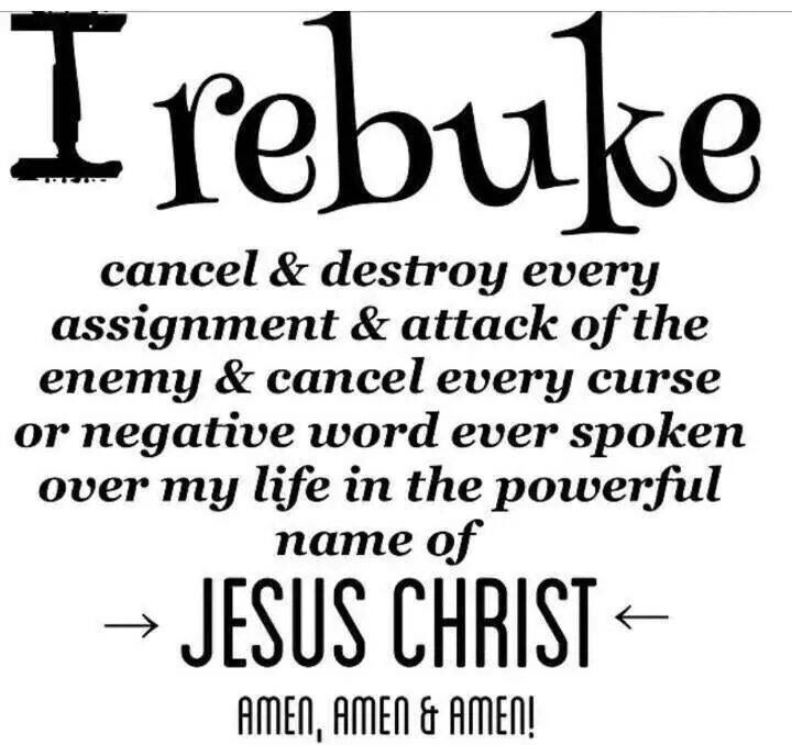 Rebuke the Devil