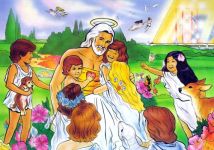 Jesus with little children