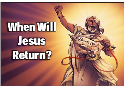 Jesus returning on a white horse!