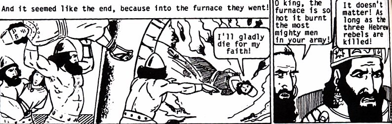 It seemed like the end because into the furnace they went!